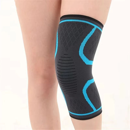 Elastic Compression Knee Brace Sleeve for Sports, Fitness, and Arthritis Prevention
