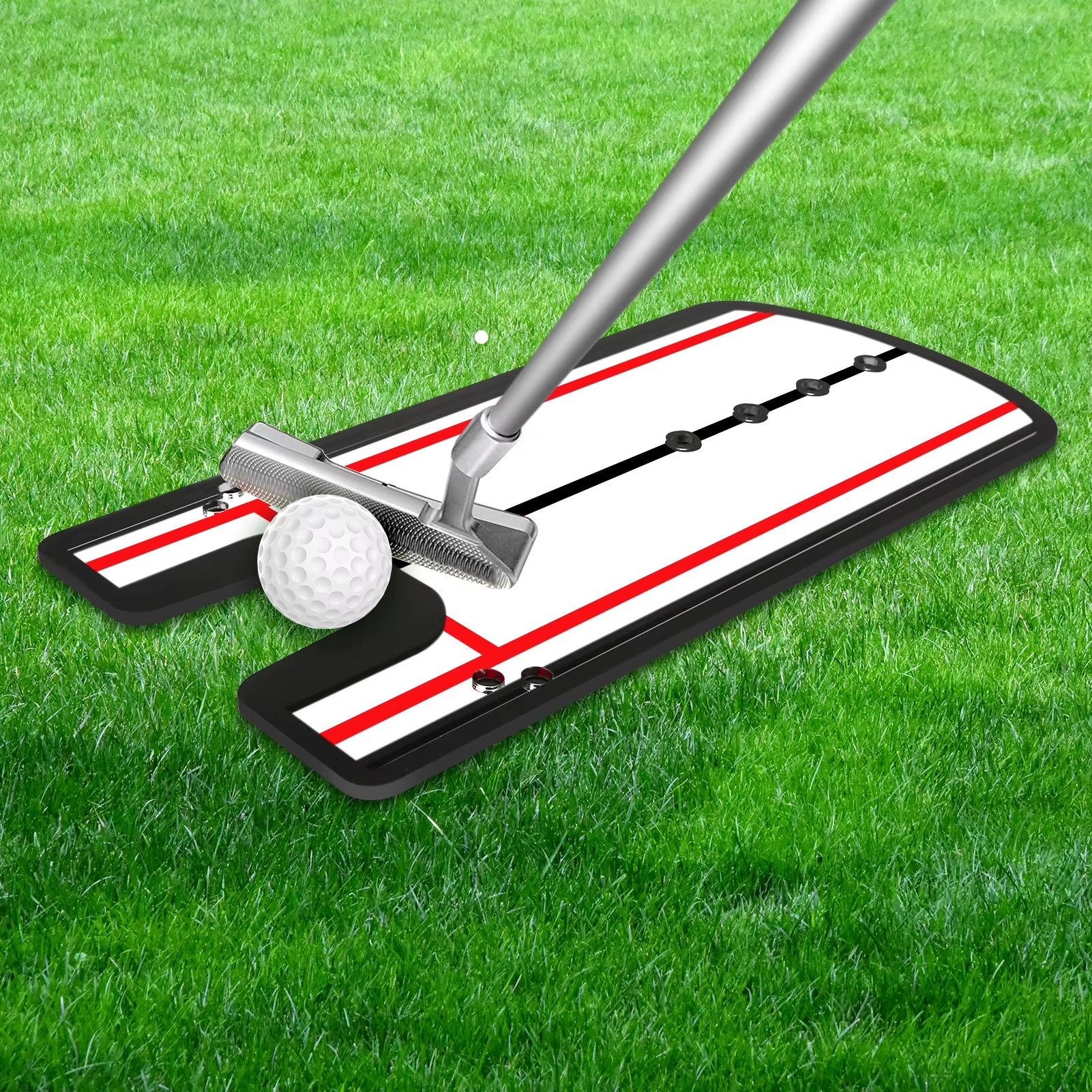 Golf Putting Practice Mirror - Alignment Training Aid for Improved Putting Accuracy