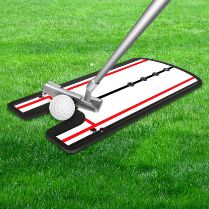 Golf Putting Practice Mirror - Alignment Training Aid for Improved Putting Accuracy