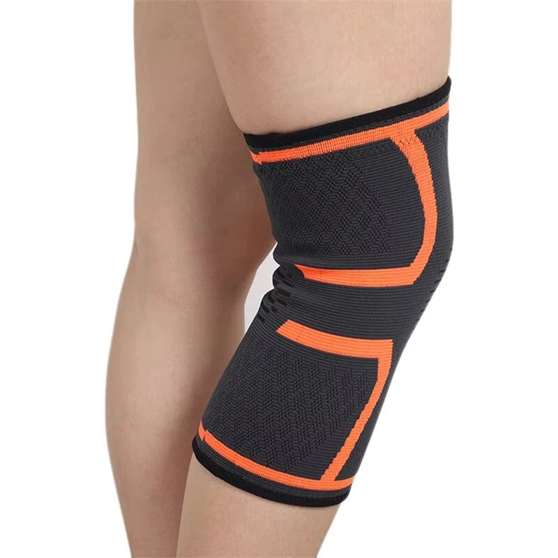 Elastic Compression Knee Brace Sleeve for Sports, Fitness, and Arthritis Prevention