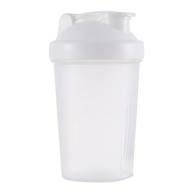 400ml Portable Plastic Shaker Bottle for Sports and Fitness - Ideal for Whey Protein Mixing and Outdoor Use