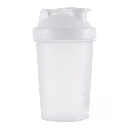 400ml Portable Plastic Shaker Bottle for Sports and Fitness - Ideal for Whey Protein Mixing and Outdoor Use