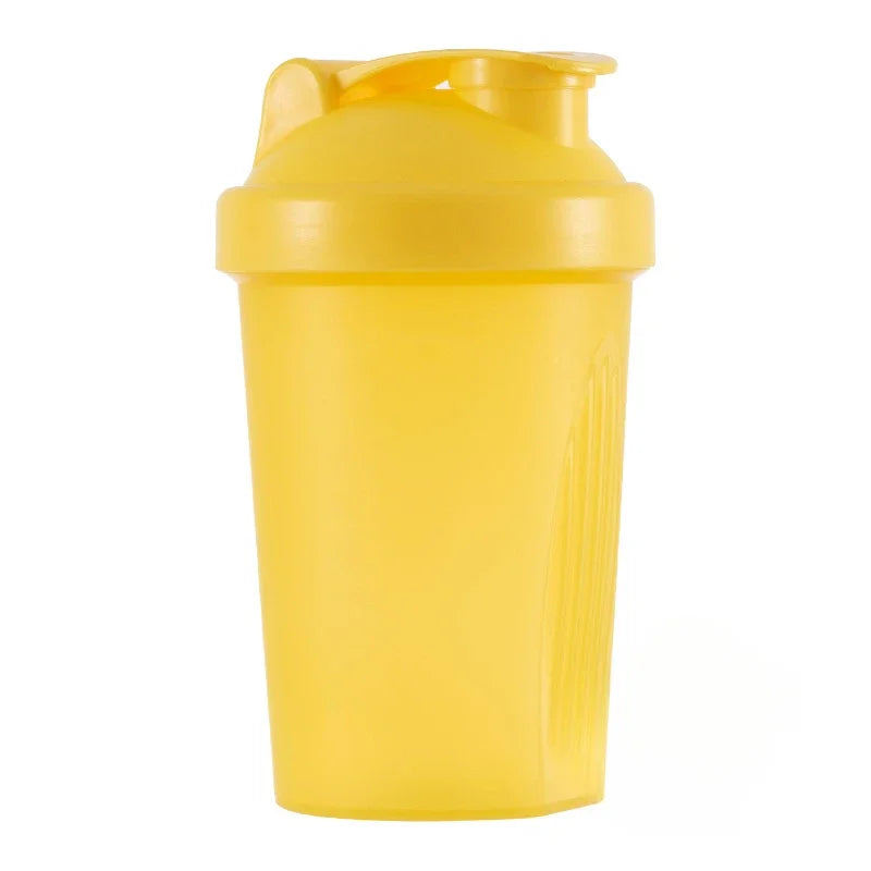 400ml Portable Plastic Shaker Bottle for Sports and Fitness - Ideal for Whey Protein Mixing and Outdoor Use