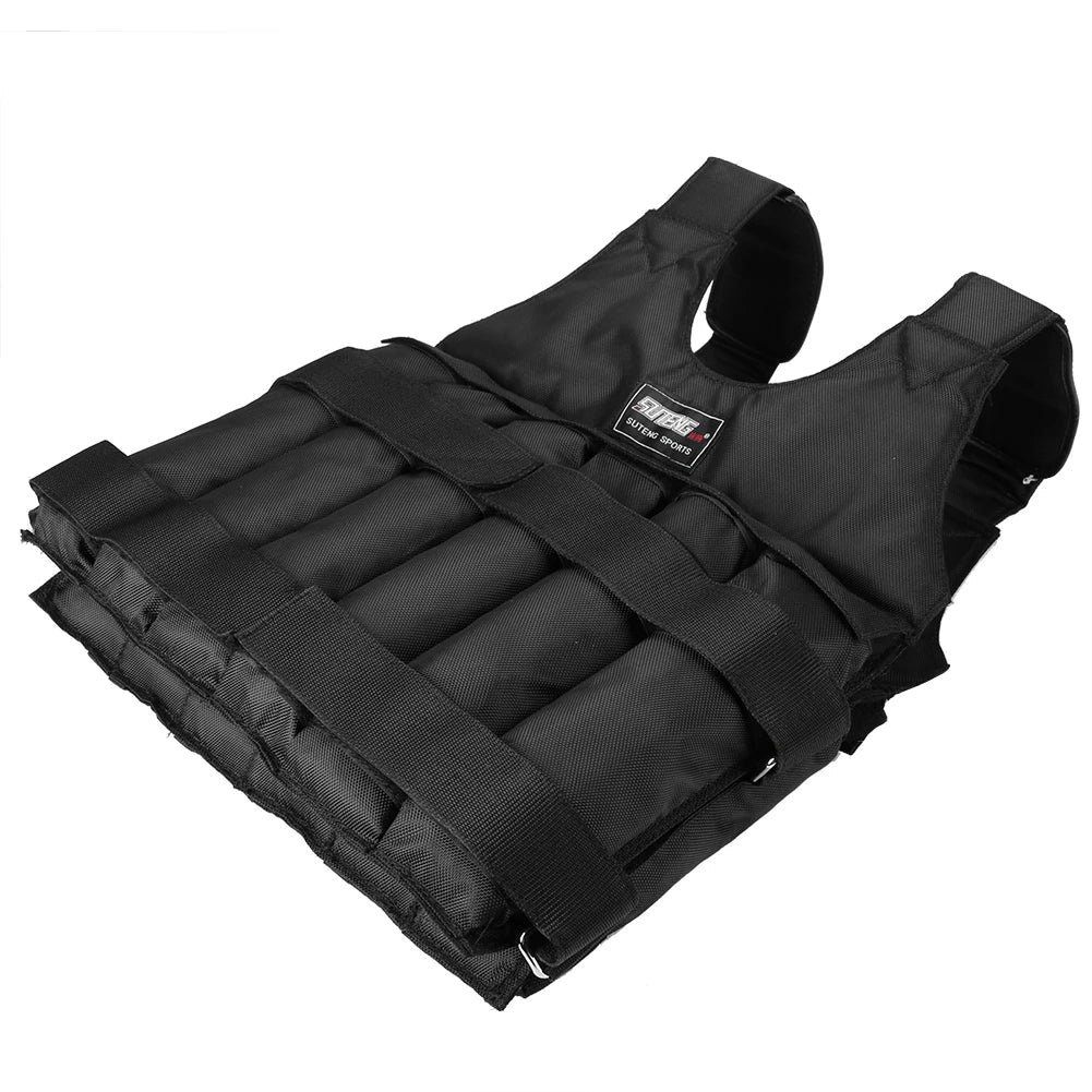 Adjustable Weight Training Vest for Fitness and Running - Available in 3/15/35Kg Options