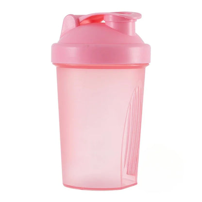 400ml Portable Plastic Shaker Bottle for Sports and Fitness - Ideal for Whey Protein Mixing and Outdoor Use