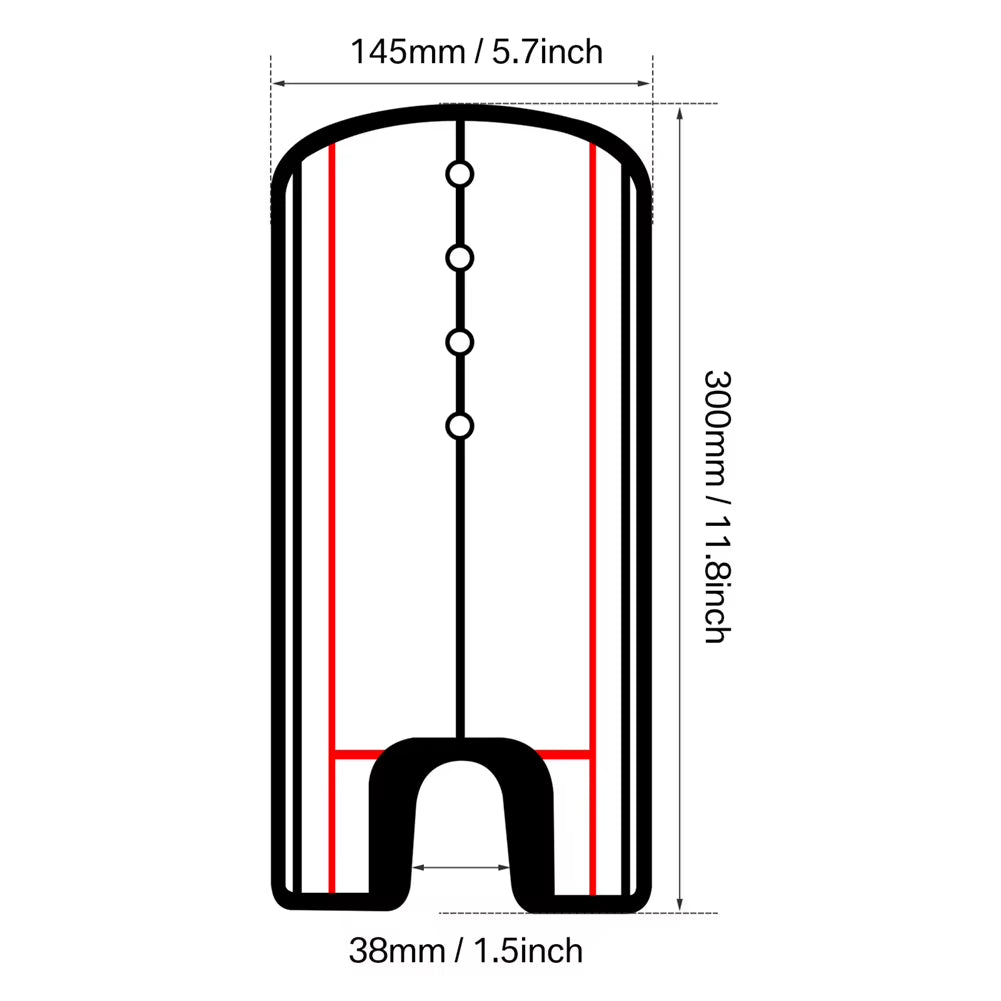 Golf Putting Practice Mirror - Alignment Training Aid for Improved Putting Accuracy