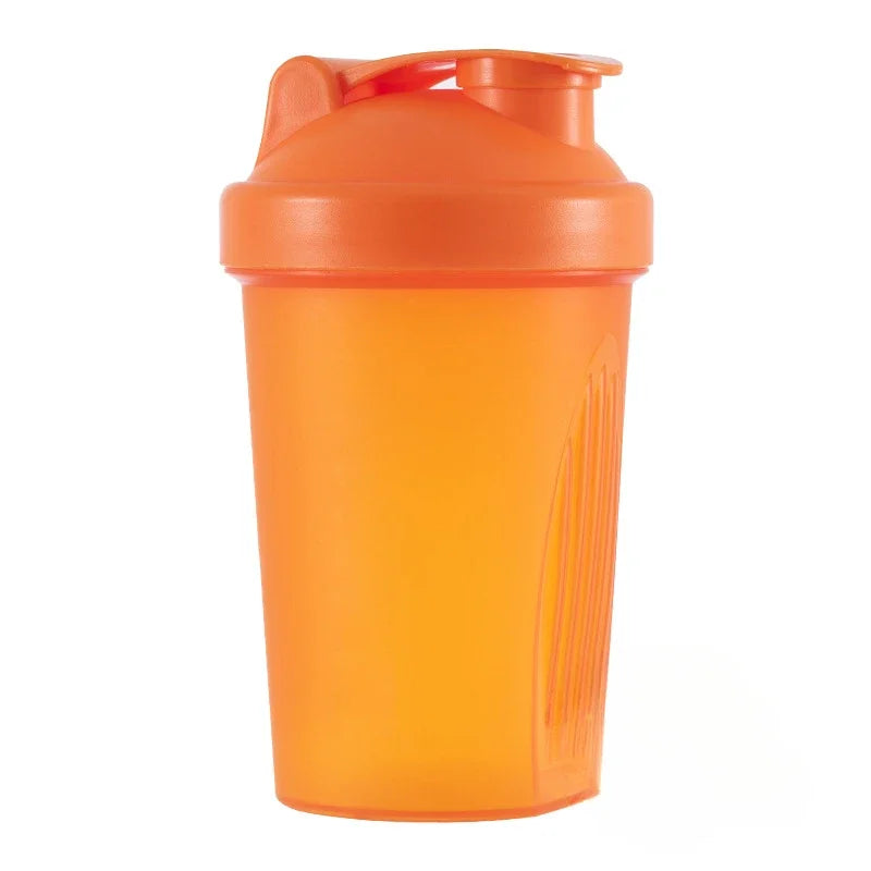 400ml Portable Plastic Shaker Bottle for Sports and Fitness - Ideal for Whey Protein Mixing and Outdoor Use