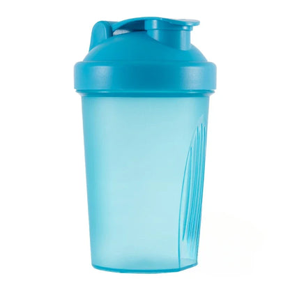 400ml Portable Plastic Shaker Bottle for Sports and Fitness - Ideal for Whey Protein Mixing and Outdoor Use