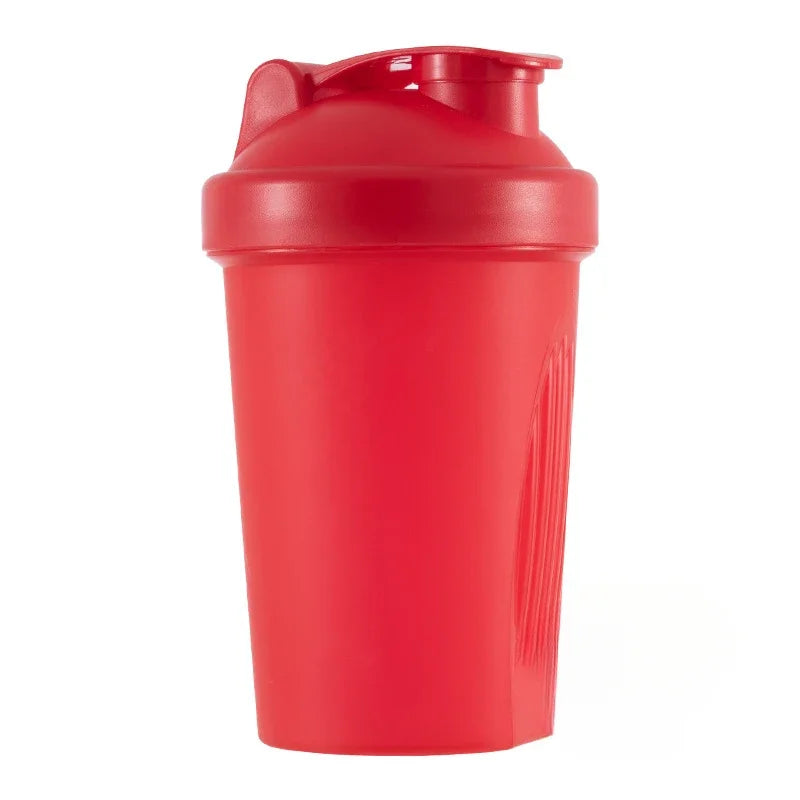 400ml Portable Plastic Shaker Bottle for Sports and Fitness - Ideal for Whey Protein Mixing and Outdoor Use