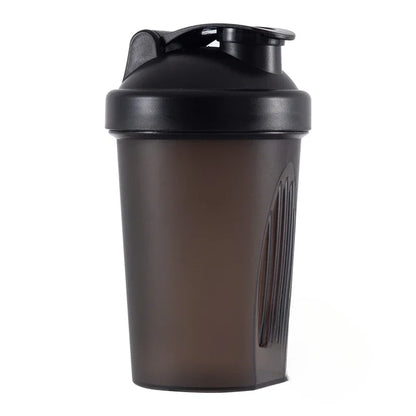 400ml Portable Plastic Shaker Bottle for Sports and Fitness - Ideal for Whey Protein Mixing and Outdoor Use