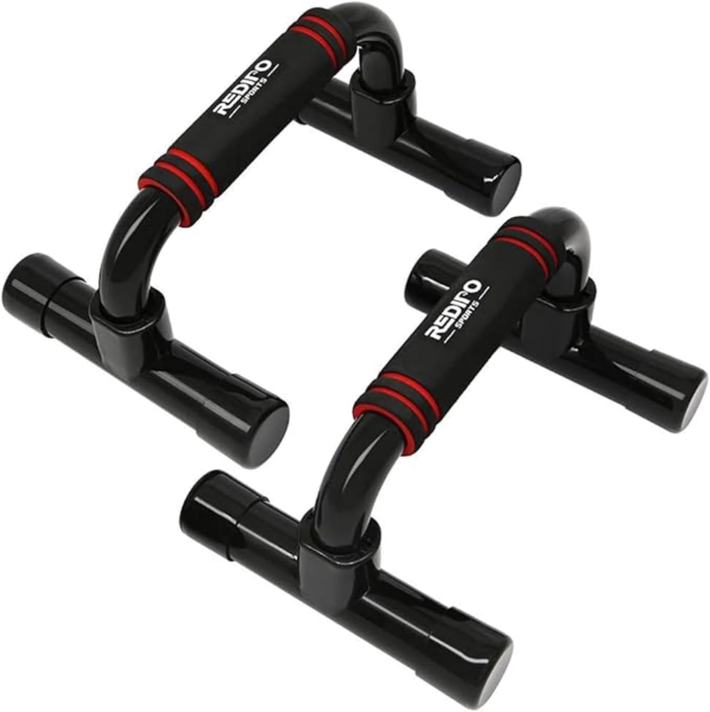 Ergonomic Push-Up Bars for Strength Training - Portable Anti-Slip Workout Stands for Home Fitness and Floor Exercises