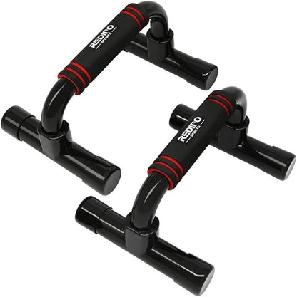 Ergonomic Push-Up Bars for Strength Training - Portable Anti-Slip Workout Stands for Home Fitness and Floor Exercises